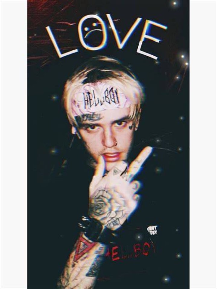 Lil Peep Posters Lil Peep Star Shopping Lyrics Starry Background