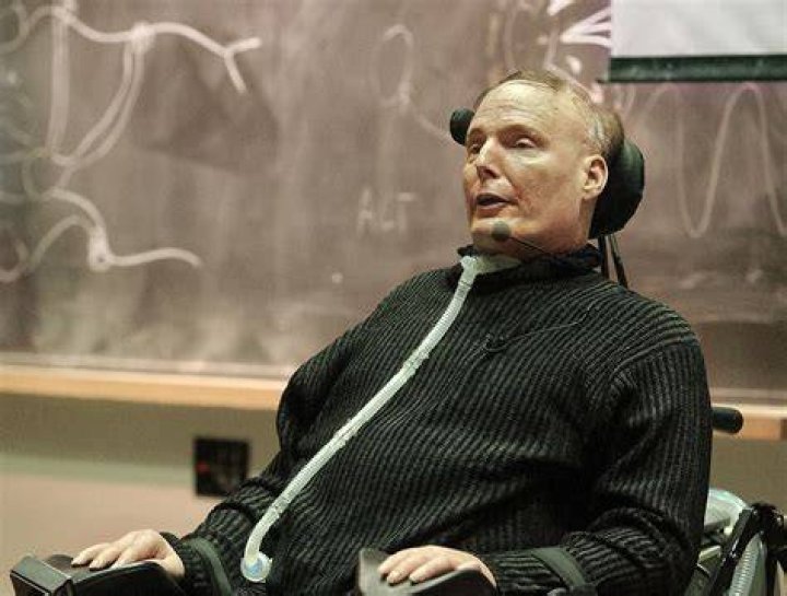 Supermannen Christopher Reeve stred f&ouml;r de ryggm&auml;rgsskadade RTPS