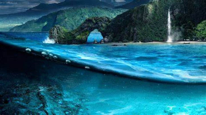 Underwater Waterfall Wallpapers Wallpaper Cave